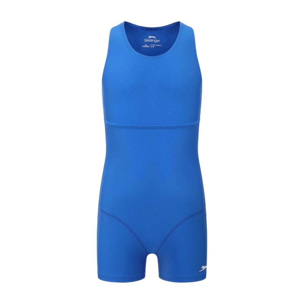 Zoggs Girls Xtra Life One Piece Bathing Suit / Cobalt